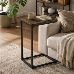 Enhance Your Space with a Versatile C-Shaped End Table