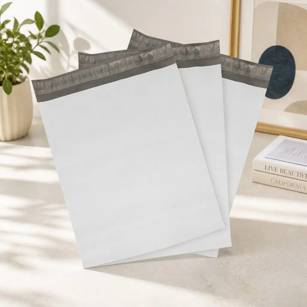 Poly Mailer 255x330mm Self-Sealing Bag Durable Tear-Resistant Moisture-Resistant 100 Pack
