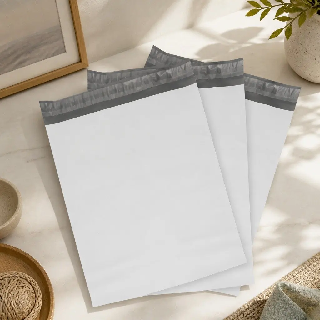 Poly Mailer 310x405mm Self-Sealing Bag Durable Tear Resistant Moisture Resistant 100 Pack