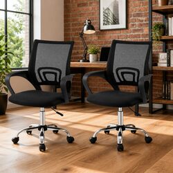 Upgrade Your Workspace with a Black Mesh Chair