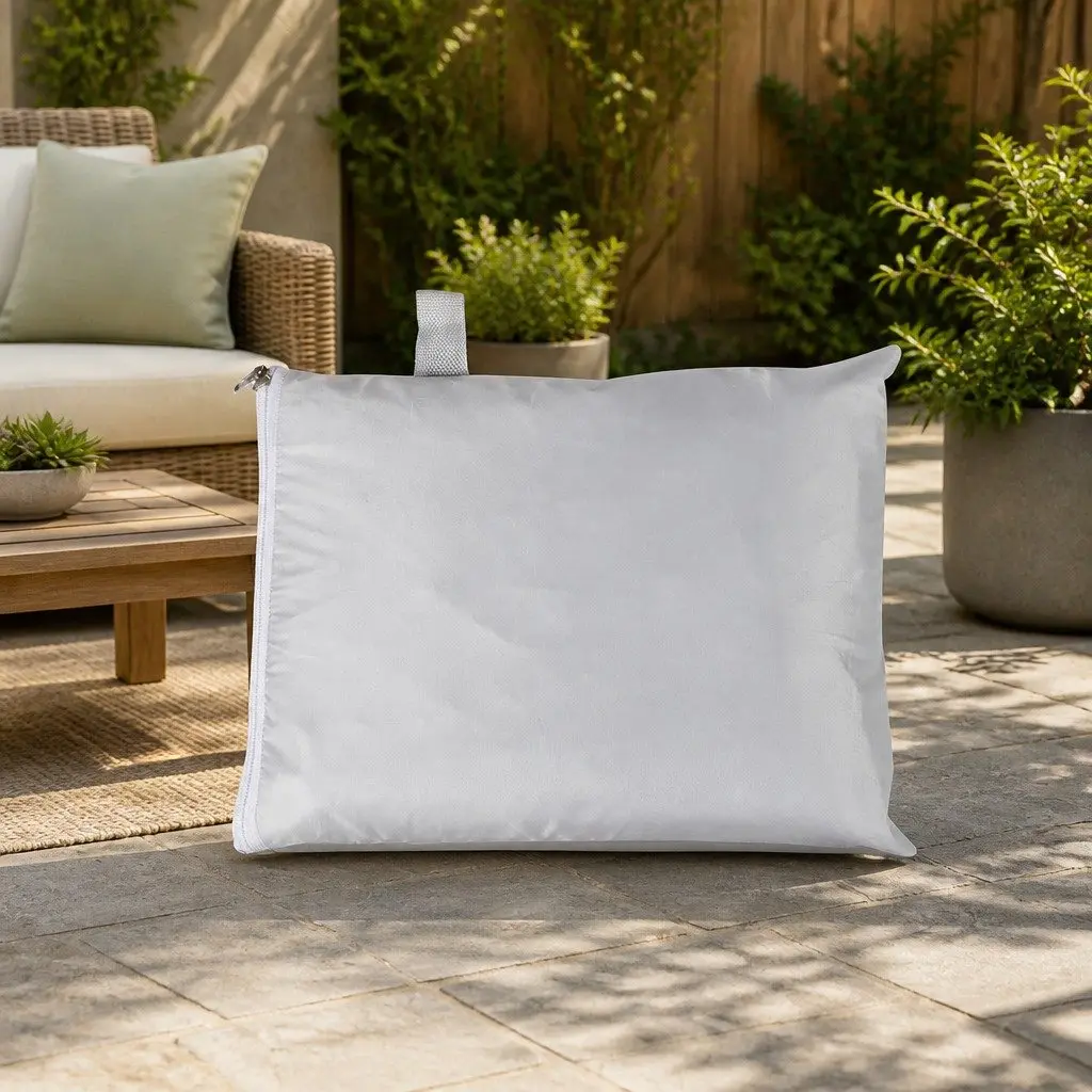 Outdoor Furniture Cover 213cm x 132cm x 74cm Waterproof UV Resistant Silver