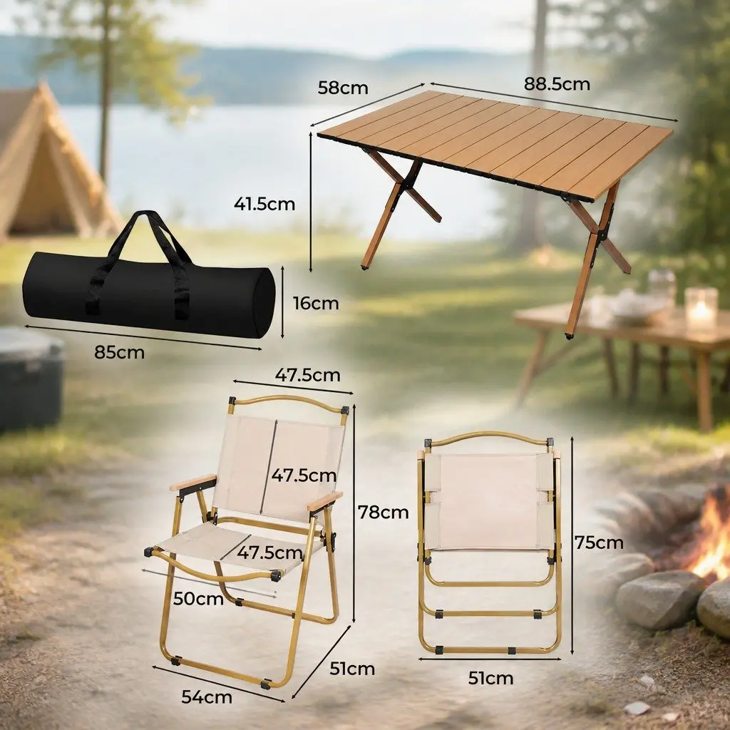 Folding Table and Chairs