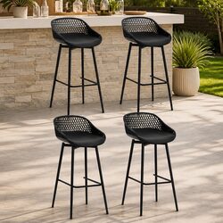Elevate Your Space with Outdoor Bar Stools Set of 4