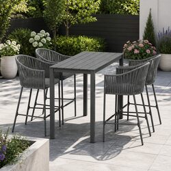 Upgrade Your Outdoor Space with 5-Piece Dining Set