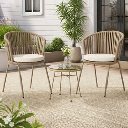 Enhance Your Outdoor Space with a 3 Piece Bistro Set