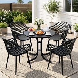 Elevate Your Patio with a Stylish 5-Piece Dining Set