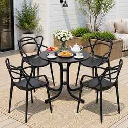 Enhance Your Outdoor Space with 5-Piece Dining Set