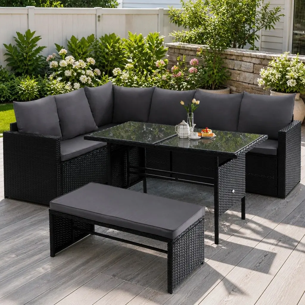 Outdoor 9-Seater Dining Set for Memorable Gatherings