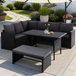 Elevate Your Outdoor Space with 8-Seater Dining Set