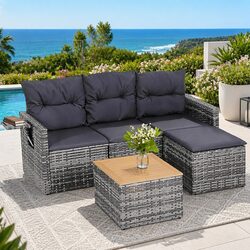 Enhance Your Outdoor Living with a 5-Piece Sofa Set