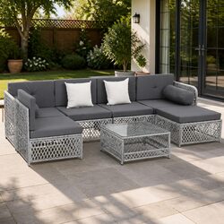 Enhance Your Outdoor Space with 7-Piece Sofa Set