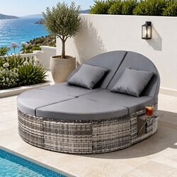 Elegant Patio Day Bed for Outdoor Relaxation