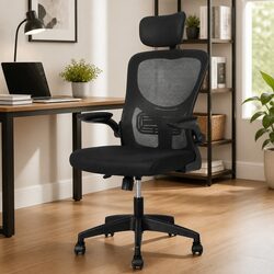 Office Mesh Chair Executive Gaming Ergonomic Adjustable Headrest Lumbar Support