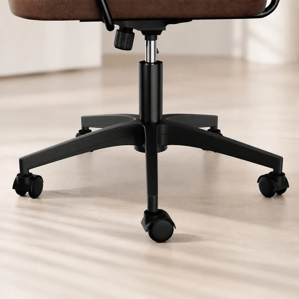 Office Arm Chair Height Adjustable Swivel Executive Computer Desk Seat with Wheels