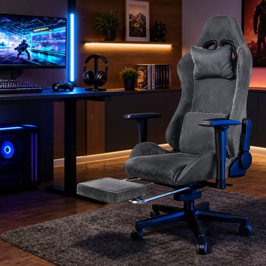 Office Chair Gaming High Back Swivel Reclining Seat Computer Desk Chair