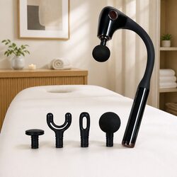Massage Gun with Ergonomic Handle for Muscle Recovery