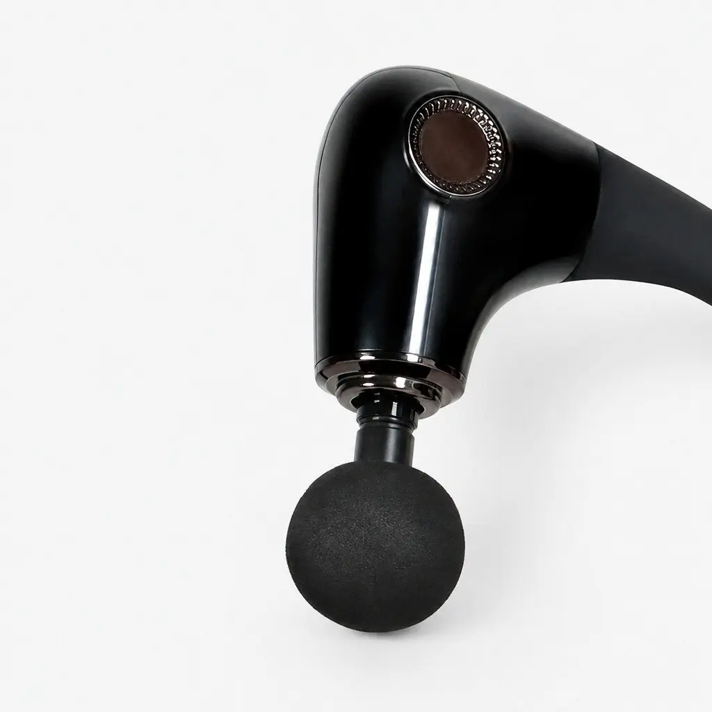 Deep Tissue Massage Gun with Extended Handle and 4 Heads 5 Speed for Effective Muscle Relief and Relaxation