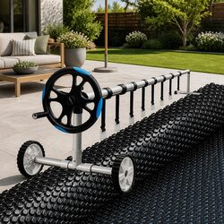 Enhance Your Pool Area with Solar Cover 11m x 4.8m & Roller