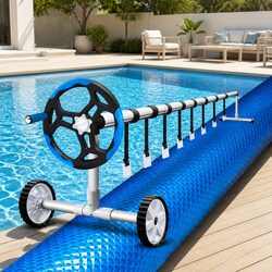 Enhance Your Pool Area with 8x4.2m Solar Blanket