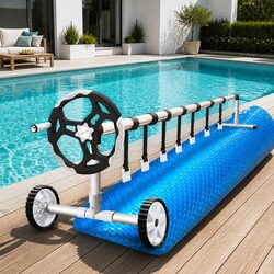 Elevate Your Pool Area with a 9.5x5m Solar Blanket