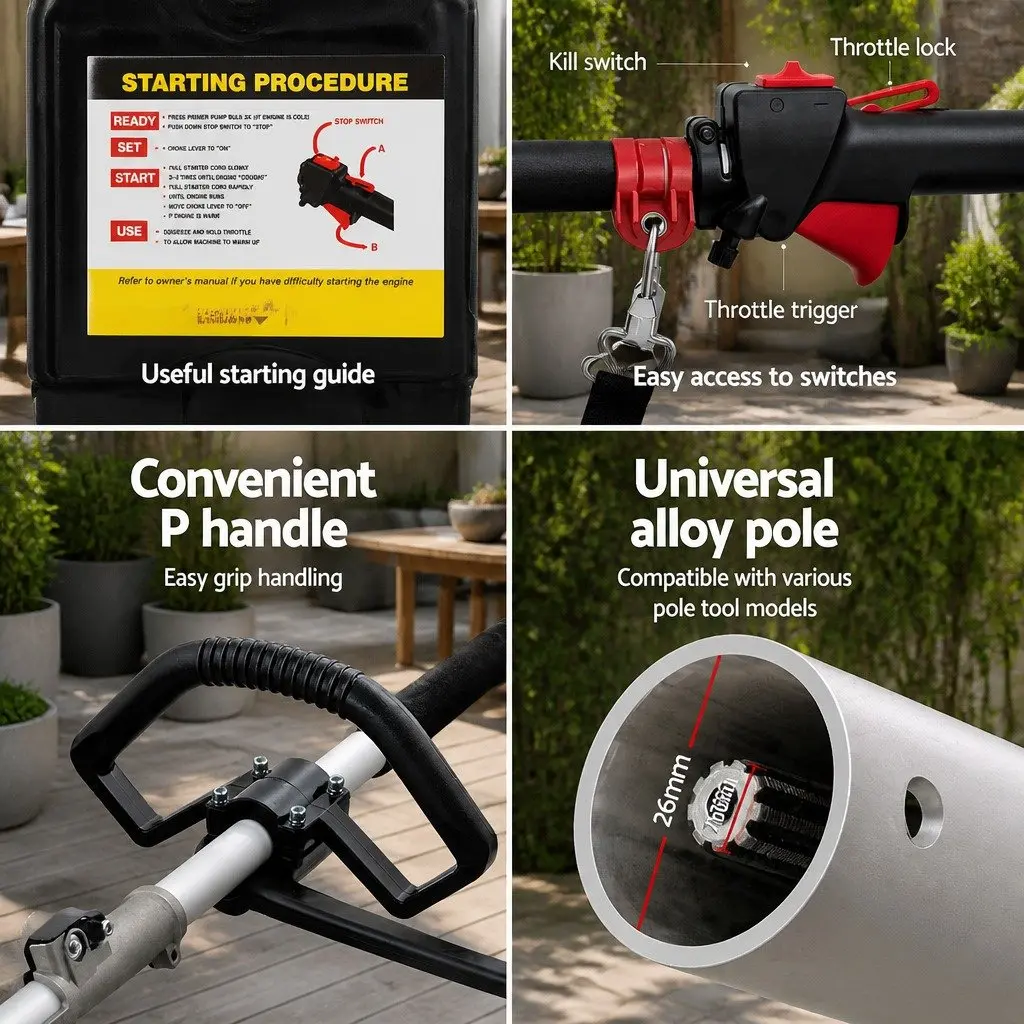 62CC 2-in-1 Pole Tool