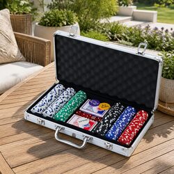 Elevate Your Game Nights with This 300pcs Poker Set