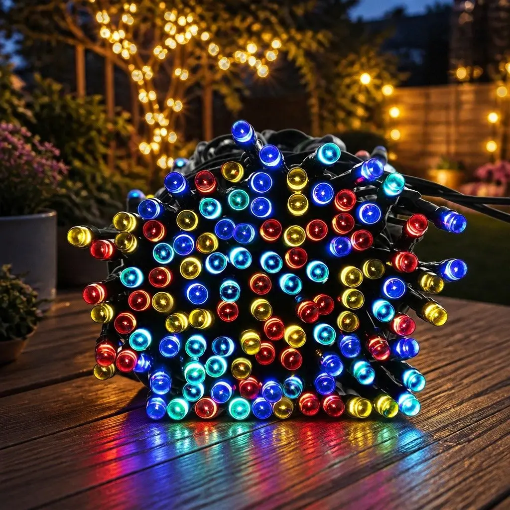 Solar Powered String Lights 30M 300LED Waterproof Outdoor Garden Decoration with 8 Lighting Modes