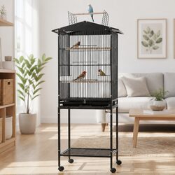 Enhance Your Space with This Stylish Bird Cage Aviary