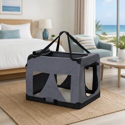Elevate Your Pet's Travel Experience with this Soft Crate