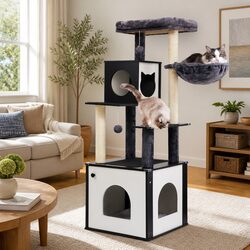 Elevate Your Cat's Experience with This Stylish Tower