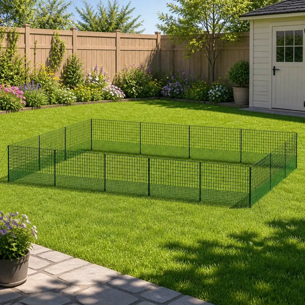 Poultry Netting Electric Fence 50m x 125cm Chicken Duck Goose Livestock