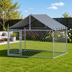 Spacious XL Dog Kennel for Outdoor Enjoyment