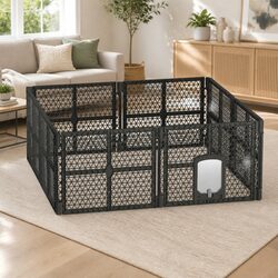 Enhance Your Pet's Space with an 8-Panel Playpen