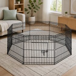 Create a Fun Space with the 24 Inch Pet Playpen