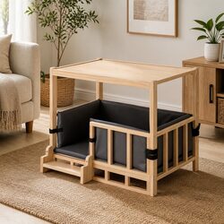 Stylish Dog Kennel and Furniture Table for Your Home