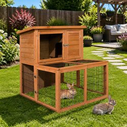 Enhance Your Outdoor Space with a Spacious Pet Hutch