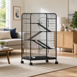 Enhance Your Living Space with a Multi-Level Pet Cage