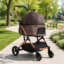 Enhance Your Adventures with This Stylish Pet Stroller