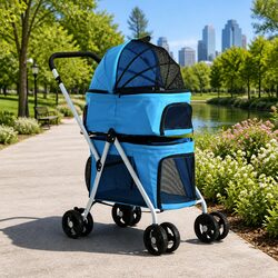 Elevate Your Pet’s Travel with This Versatile Stroller