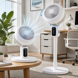 Enhance Your Living Space with This Versatile Pedestal Fan