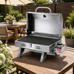 Enhance Your Outdoor Cooking with This Portable Gas BBQ Grill