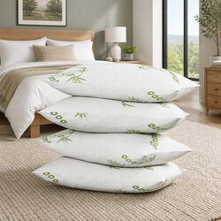 Elevate Your Sleep Space with This Bamboo Pillow Set
