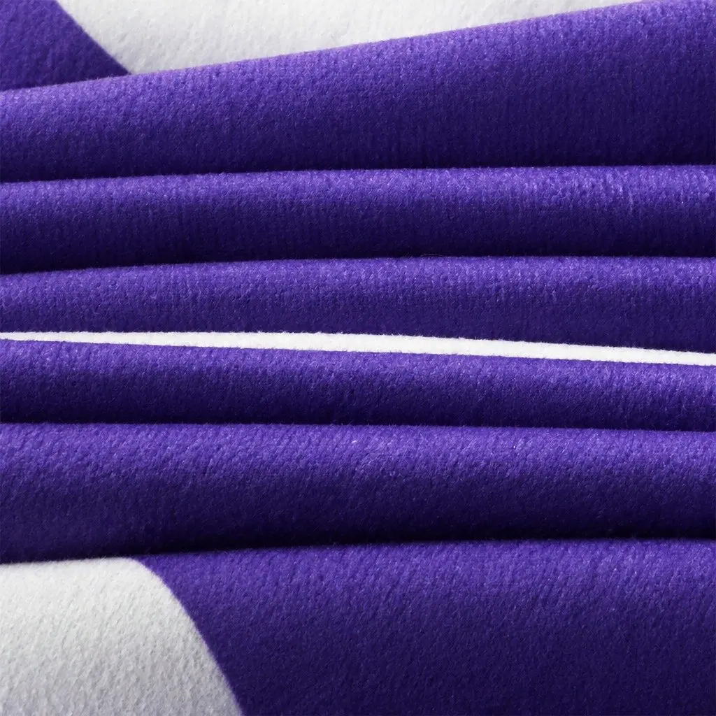 Kids Large Foldable Floor Lounger Pillow Cushion Purple Reading