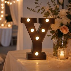 Elevate Your Space with LED Metal Letter Lights