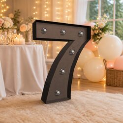 Enhance Your Space with LED Letter and Number Lights