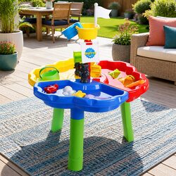 Enhance Outdoor Play Spaces with This Sand Water Table