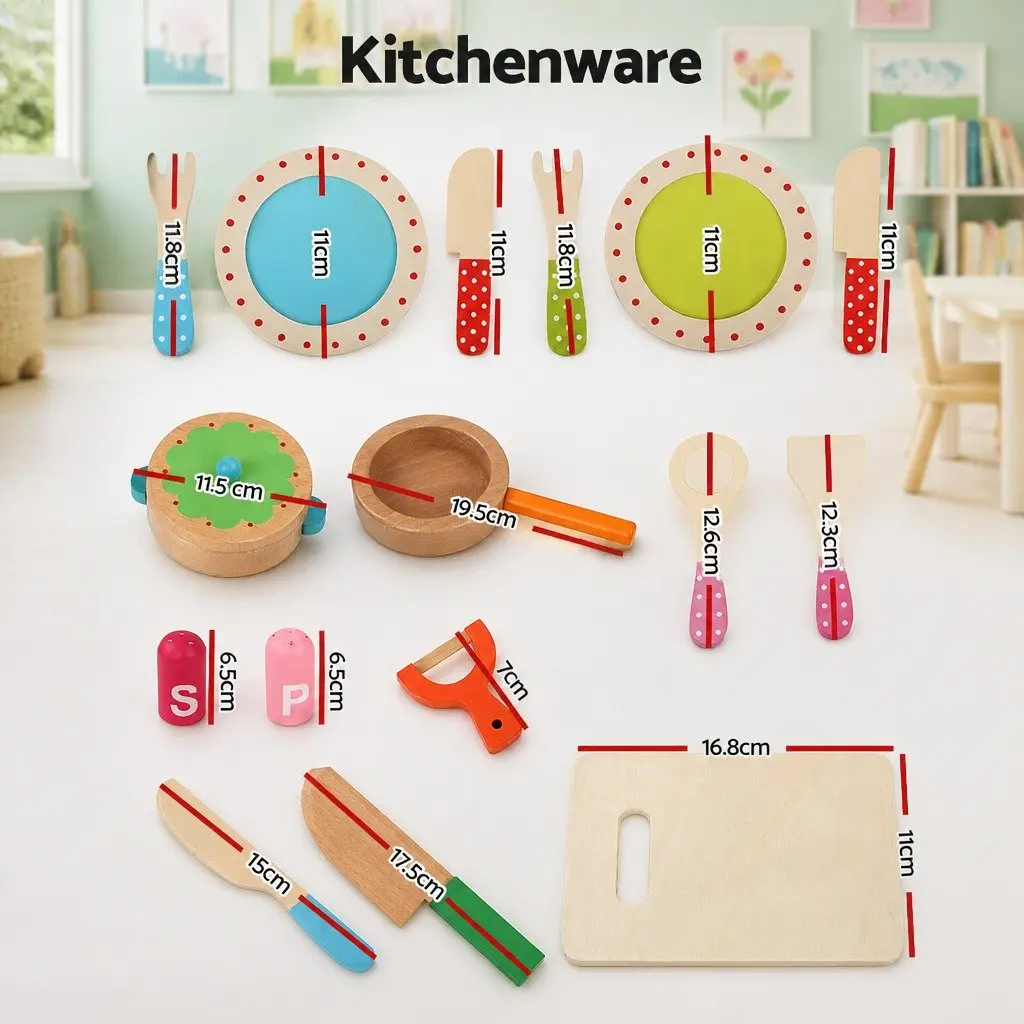Wooden Kitchen Set