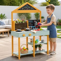 Enhance Your Backyard with a Kids Mud Kitchen Playset