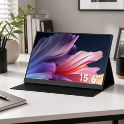 15.6 Inch Portable Monitor FHD 1080P IPS USB-C HDMI Gaming Laptop Screen Display