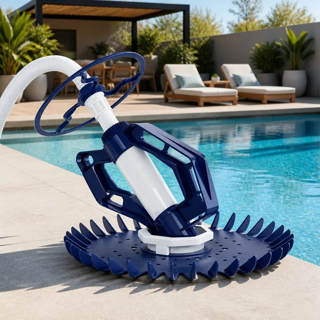 Automatic Pool Vacuum Cleaner 10M Suction Hose System for Above Ground and In-Ground Pools